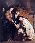 Sir Antony van Dyck Blessed Joseph Hermann painting
